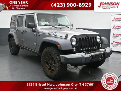 Billet Silver Metallic Clearcoat 2016 Jeep Wrangler Unlimited Willys Wheeler