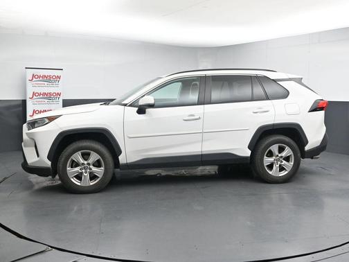 Super White 2021 Toyota RAV4 XLE