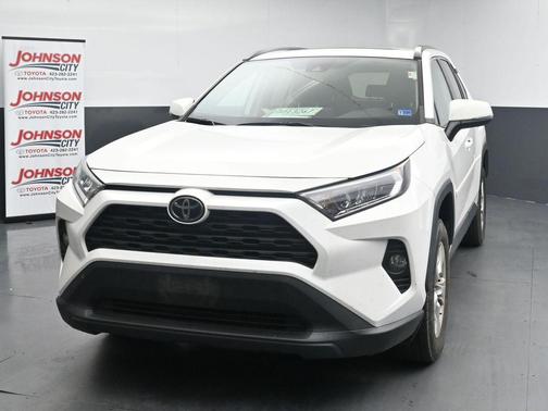 Super White 2021 Toyota RAV4 XLE