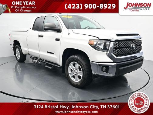 Super White 2019 Toyota Tundra SR5