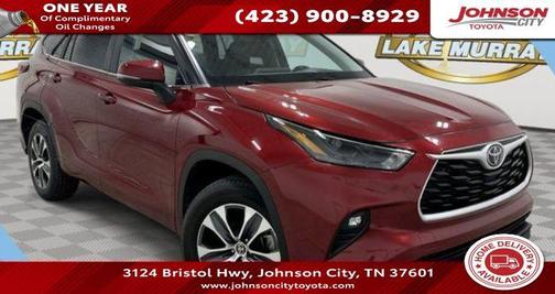 Ruby Flare Pearl 2023 Toyota Highlander XLE