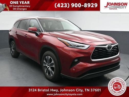 Ruby Flare Pearl 2023 Toyota Highlander XLE