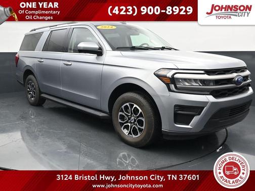 Iconic Silver Metallic 2024 Ford Expedition Max XLT