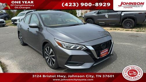 Gun Metallic 2022 Nissan Sentra SV