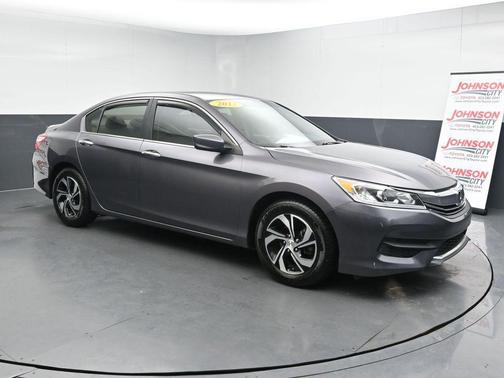 Modern Steel Metallic 2017 Honda Accord LX