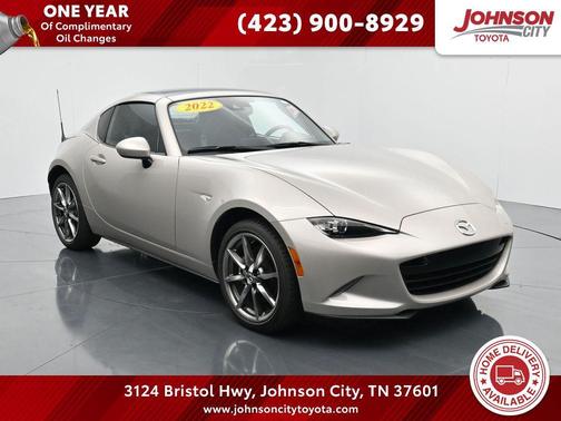 Platinum Quartz Metallic 2022 Mazda MX-5 Miata RF Grand Touring