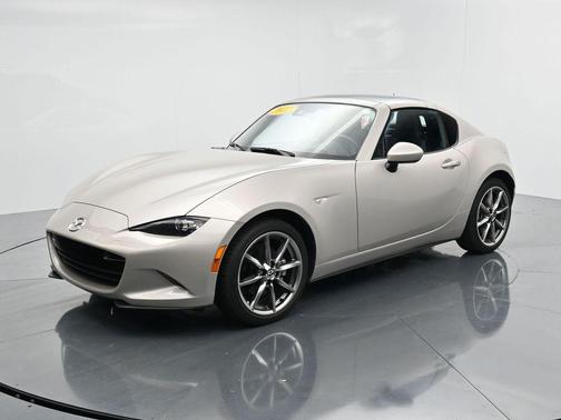 Platinum Quartz Metallic 2022 Mazda MX-5 Miata RF Grand Touring
