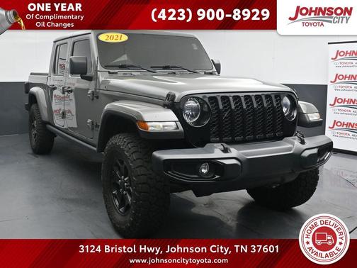 Sting-Gray Clearcoat 2021 Jeep Gladiator Willys 4x4
