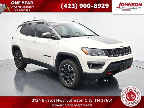 White Clearcoat 2019 Jeep Compass Trailhawk