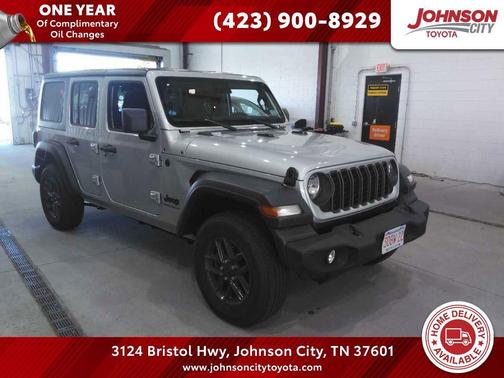 Silver Zynith Clearcoat 2024 Jeep Wrangler Sport S