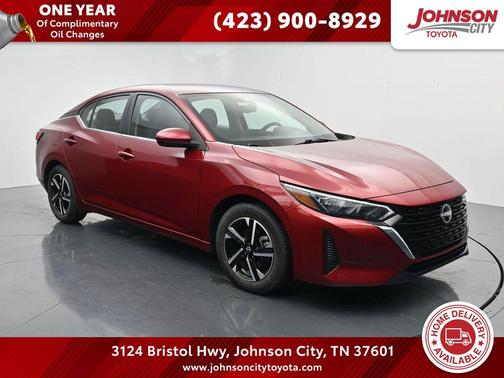 Scarlet Ember Tintcoat 2024 Nissan Sentra SV