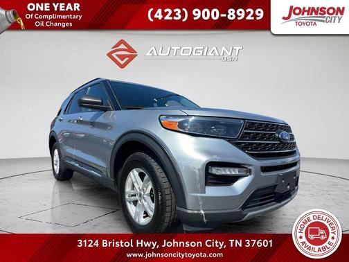 Iconic Silver Metallic 2023 Ford Explorer XLT