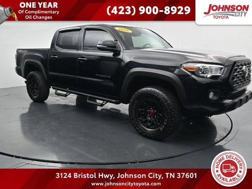 Midnight Black Metallic 2021 Toyota Tacoma TRD Off Road