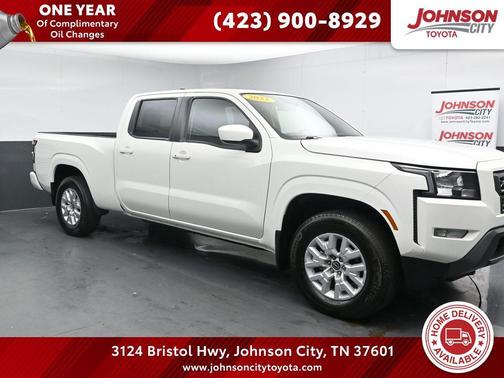 Glacier White 2023 Nissan Frontier SV