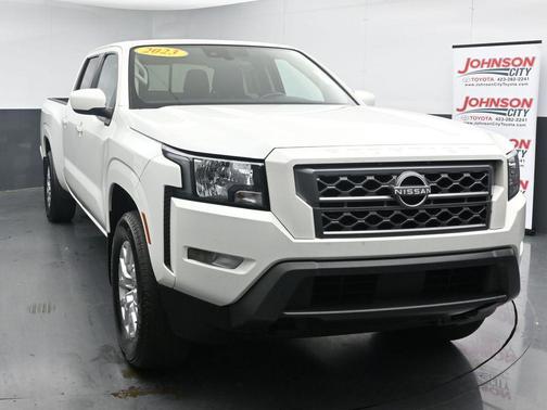 Glacier White 2023 Nissan Frontier SV