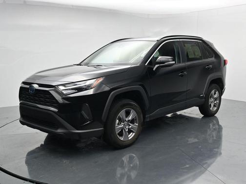 Midnight Black Metallic 2024 Toyota RAV4 Hybrid XLE
