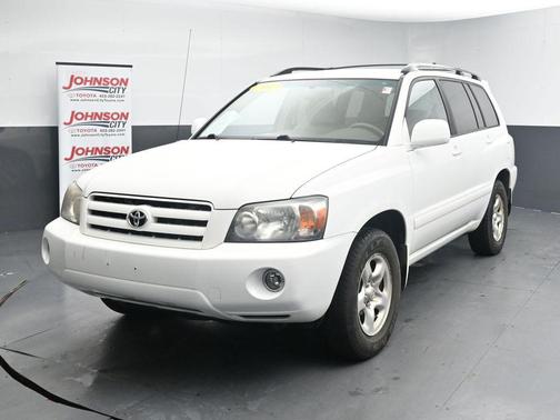 Super White 2007 Toyota Highlander Base
