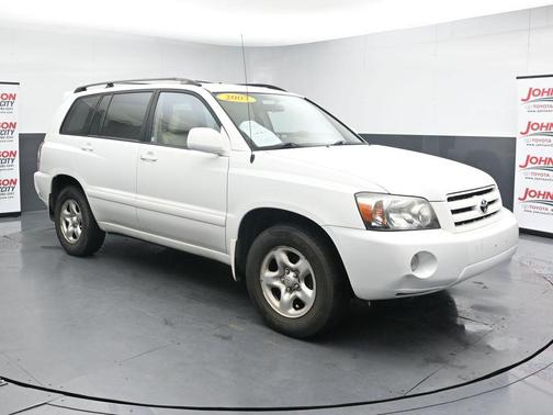 Super White 2007 Toyota Highlander Base