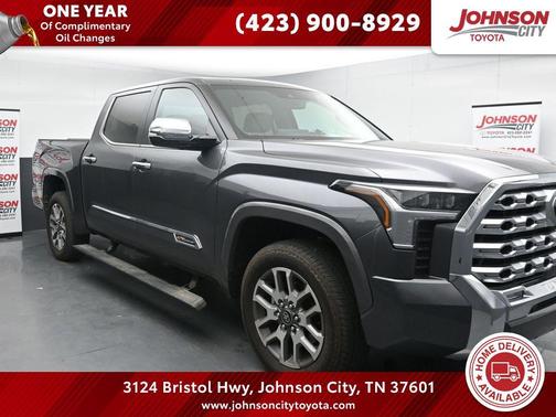 Magnetic Gray Metallic 2025 Toyota Tundra 1794 Edition