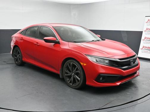 Rallye Red 2019 Honda Civic Sport