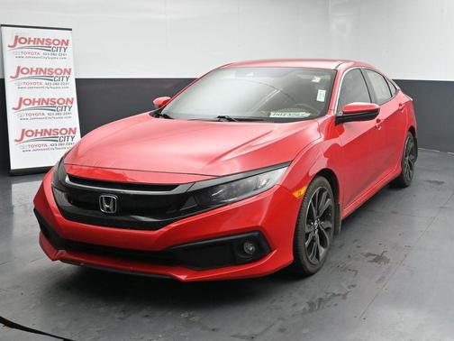 Rallye Red 2019 Honda Civic Sport