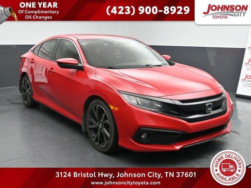 Rallye Red 2019 Honda Civic Sport