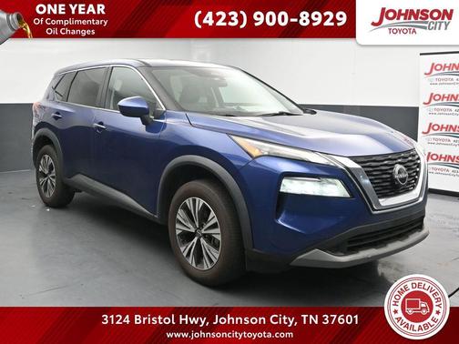 Caspian Blue Metallic 2023 Nissan Rogue SV