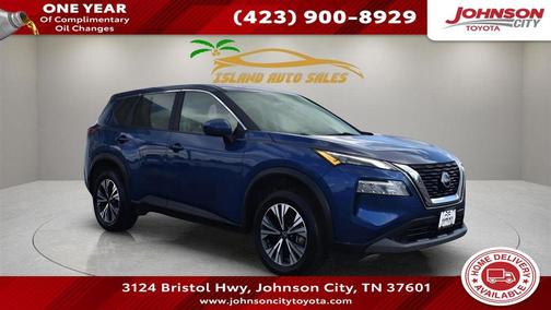 Caspian Blue Metallic 2023 Nissan Rogue SV