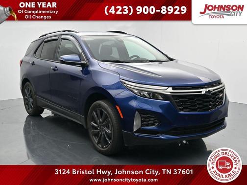 Blue Glow Metallic 2023 Chevrolet Equinox AWD RS