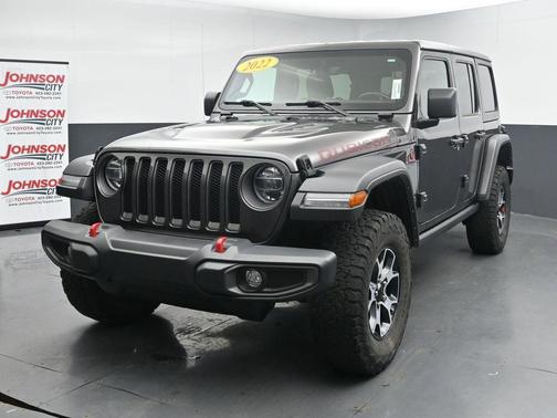 Granite Crystal Metallic Clearcoat 2022 Jeep Wrangler Unlimited Rubicon