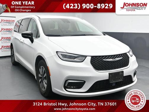 Bright White Clearcoat 2024 Chrysler Pacifica Hybrid Select
