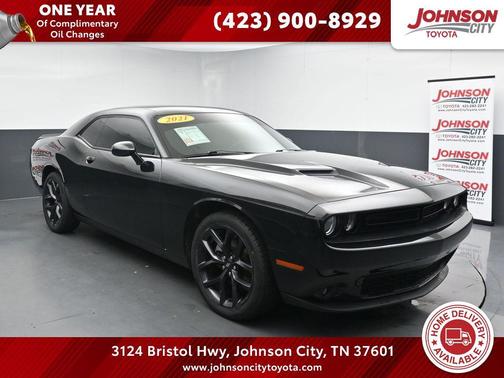 Pitch Black Clearcoat 2021 Dodge Challenger SXT