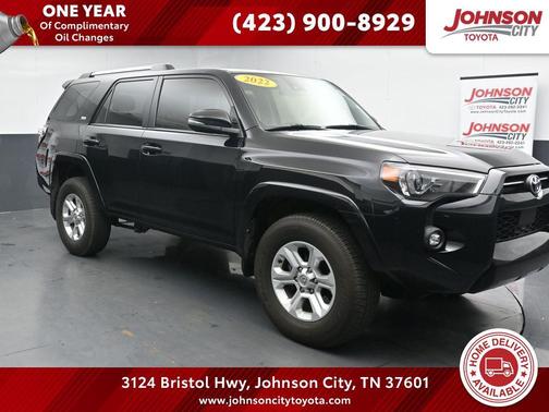 Midnight Black Metallic 2022 Toyota 4Runner SR5 Premium