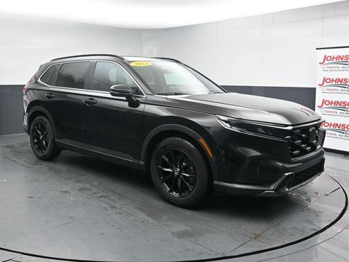 Crystal Black Pearl 2024 Honda CR-V Hybrid Sport FWD