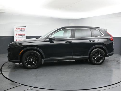 Crystal Black Pearl 2024 Honda CR-V Hybrid Sport FWD
