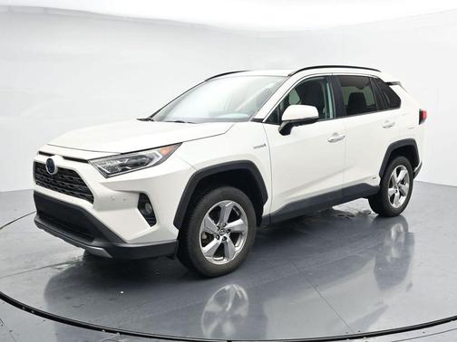 Blizzard Pearl 2020 Toyota RAV4 Hybrid Limited