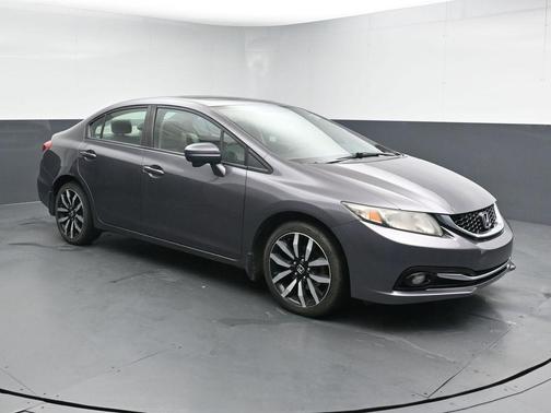 Modern Steel Metallic 2015 Honda Civic EX-L