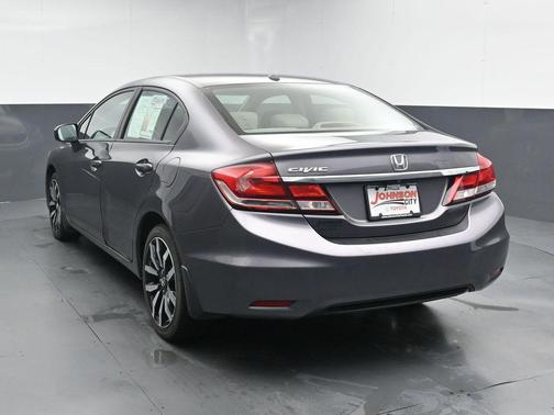 Modern Steel Metallic 2015 Honda Civic EX-L
