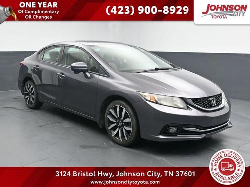 Modern Steel Metallic 2015 Honda Civic EX-L