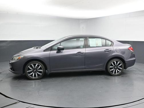 Modern Steel Metallic 2015 Honda Civic EX-L