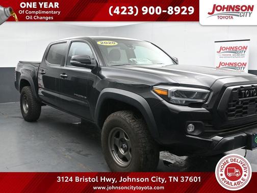 Midnight Black Metallic 2020 Toyota Tacoma TRD Off Road