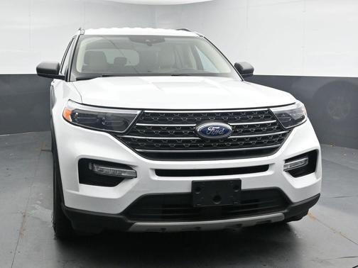 Oxford White 2024 Ford Explorer XLT