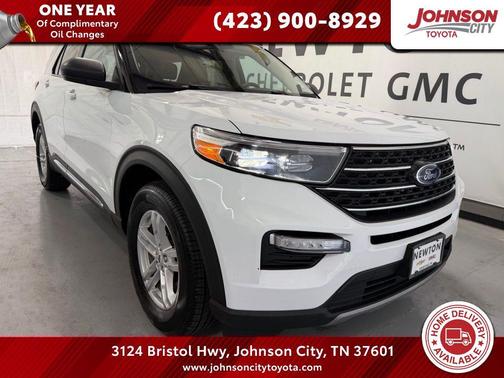 Oxford White 2024 Ford Explorer XLT