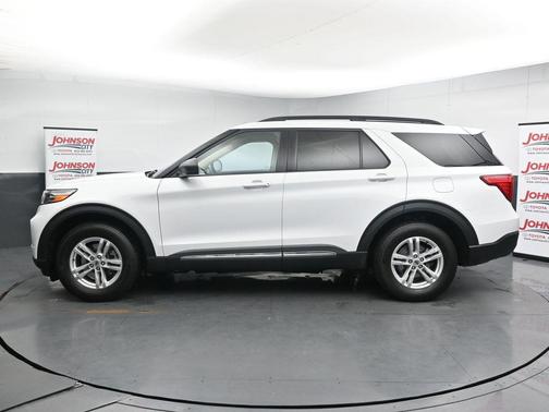 Oxford White 2024 Ford Explorer XLT