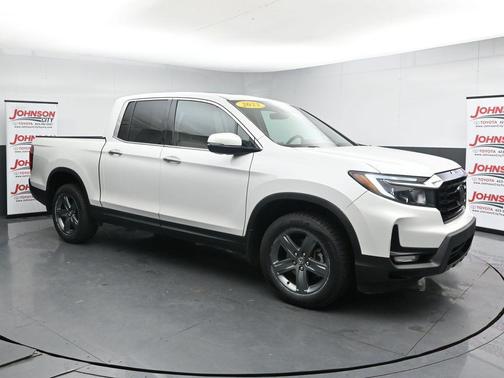 Platinum White Pearl 2023 Honda Ridgeline RTL-E