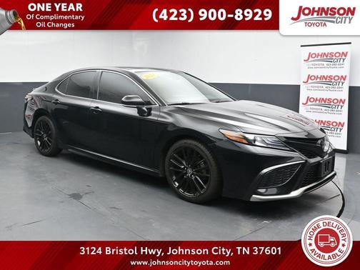 Midnight Black Metallic 2024 Toyota Camry XSE