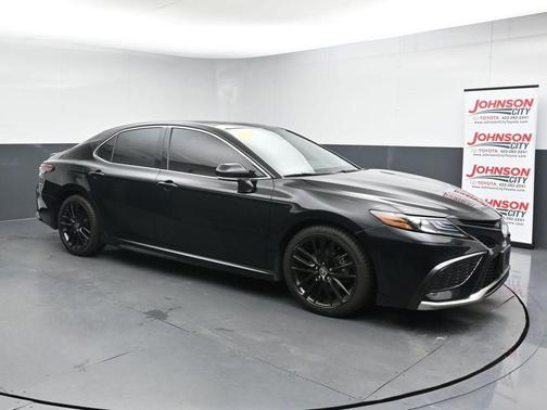 Midnight Black Metallic 2024 Toyota Camry XSE
