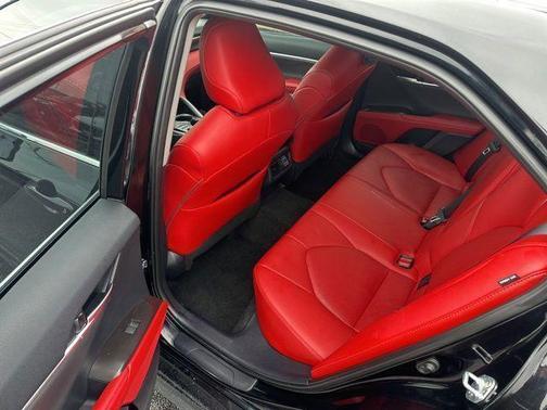 Midnight Black Metallic 2024 Toyota Camry XSE