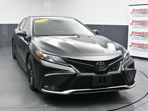 Midnight Black Metallic 2024 Toyota Camry XSE