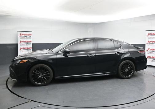 Midnight Black Metallic 2024 Toyota Camry XSE